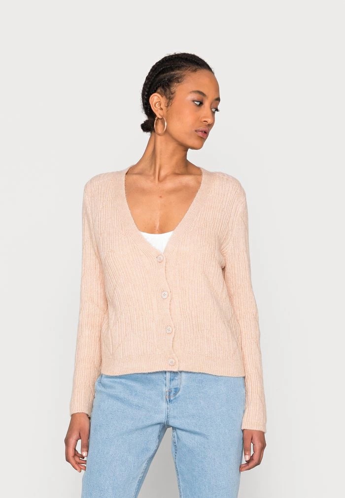 Cardigan ANNA FIELD Anna Field Cardigan Beige Femme | BVC-6682480